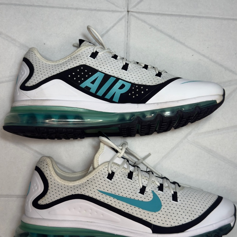 Nike Air Max Sequent 3 - Teal/White Sneakers - Men’s Size 10 - Great Cond! - Picture 11 of 14
